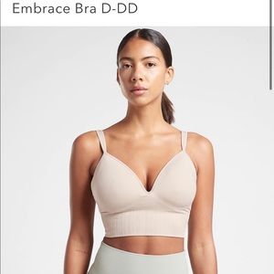 EUC Athleta Embrace bra for d/dd size Large